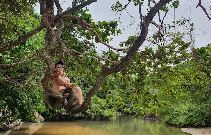 Khám phá vườn Quốc gia Côn Đảo check-in cây dây leo hình chữ O