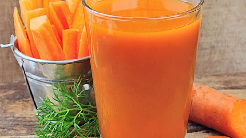 Tác dụng tuyệt vời của nước ép cà rốt, bạn có biết?
