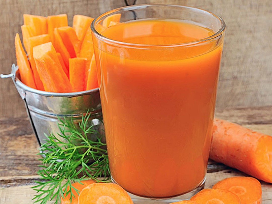 Tác dụng tuyệt vời của nước ép cà rốt, bạn có biết?